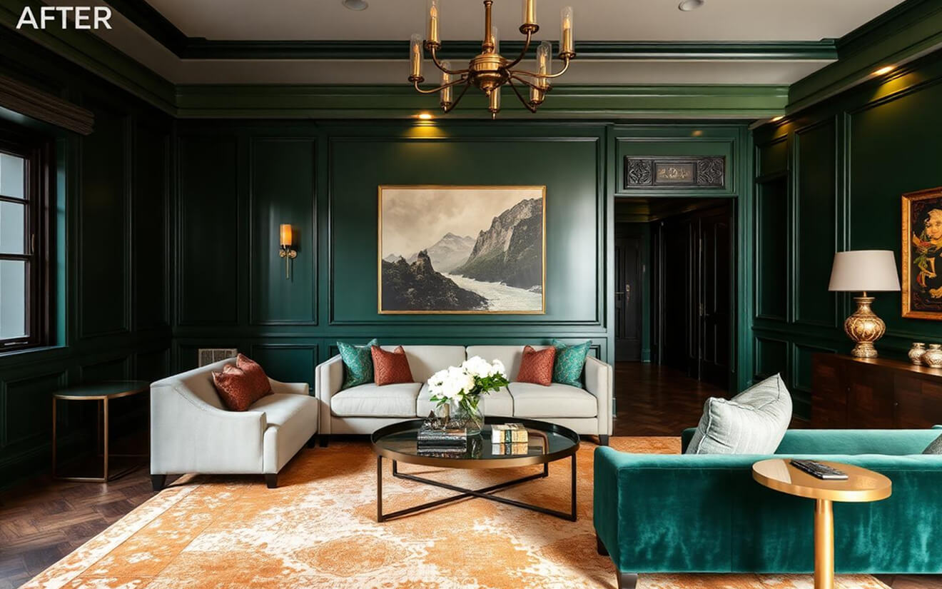 After — luxurious living room by Color Archi (1)